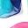 Blue Green Pink