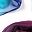 Blue Green Purple