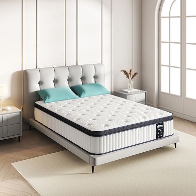 Serweet 12 Inch Memory Foam Hybrid Mattress,Twin/Full/Queen Size