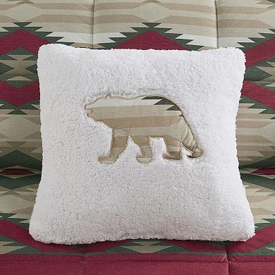 Woolrich Emmet Creek 4-Piece Down Alternative Comforter Set with Throw Pillow