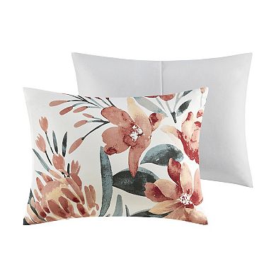 Madison Park Junia 3-Piece Floral Cotton Comforter Set