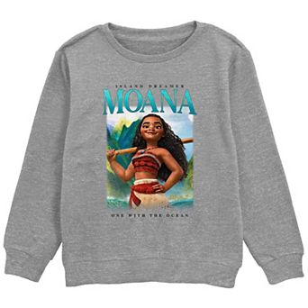 Disney's Moana Island Dreamer Girls Graphic Fleece