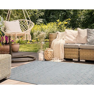 Liora Manne Carmel Pyramid Indoor Outdoor Area Rug
