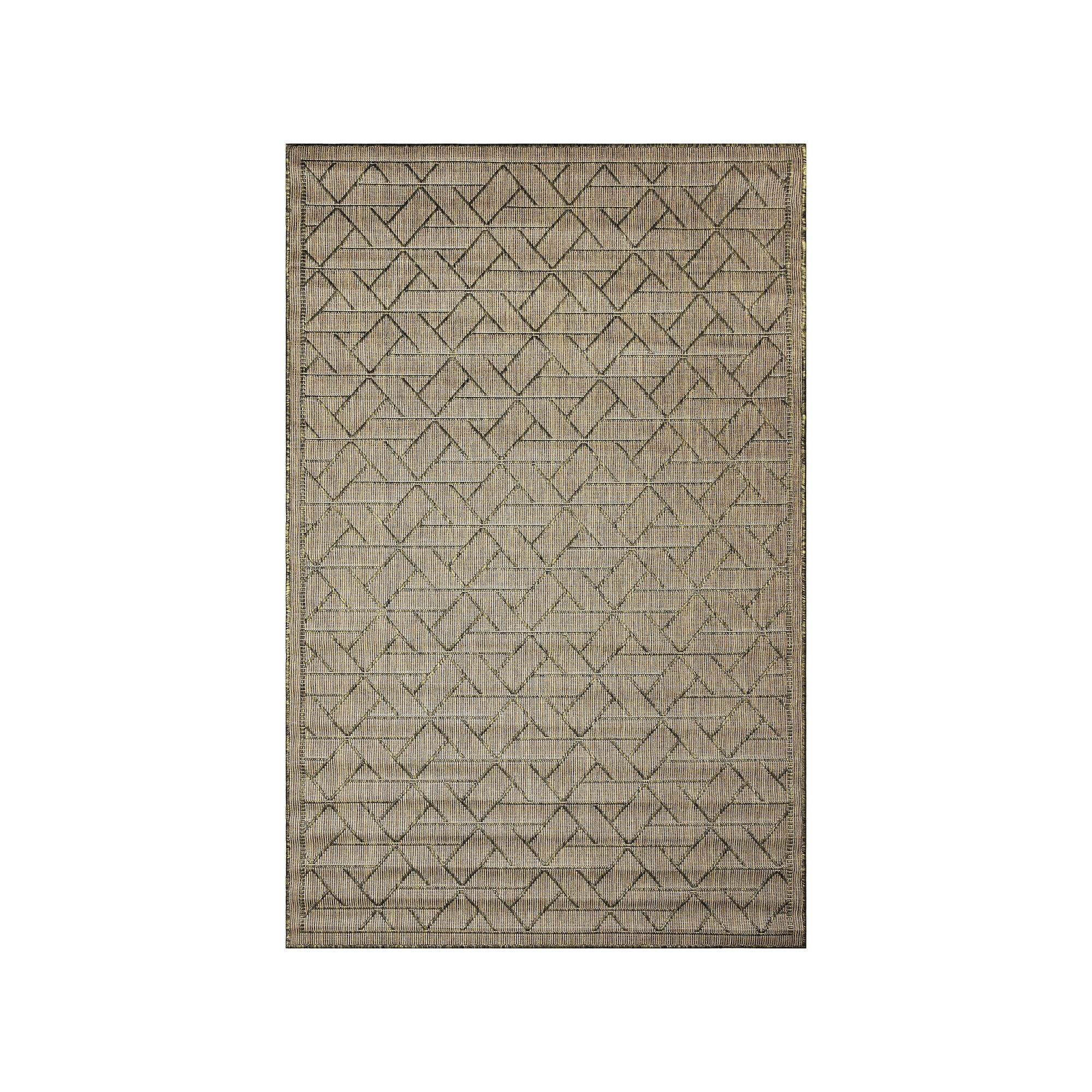 Liora Manne Carmel Pyramid Indoor Outdoor Area Rug, Green