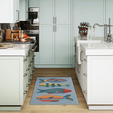 Liora Manne Frontporch Fishes Indoor Outdoor Mat