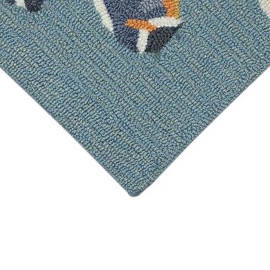 Liora Manne Frontporch Turtle And Fish Indoor Outdoor Mat