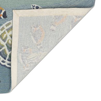 Liora Manne Frontporch Turtle And Fish Indoor Outdoor Mat