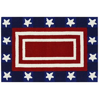 Liora Manne Frontporch Patriotic Pendant Indoor Outdoor Mat
