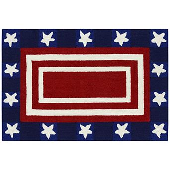 Liora Manne Frontporch Patriotic Pendant Indoor Outdoor Mat