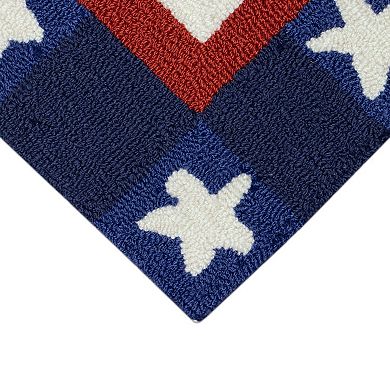 Liora Manne Frontporch Patriotic Pendant Indoor Outdoor Mat