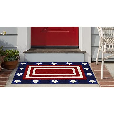 Liora Manne Frontporch Patriotic Pendant Indoor Outdoor Mat