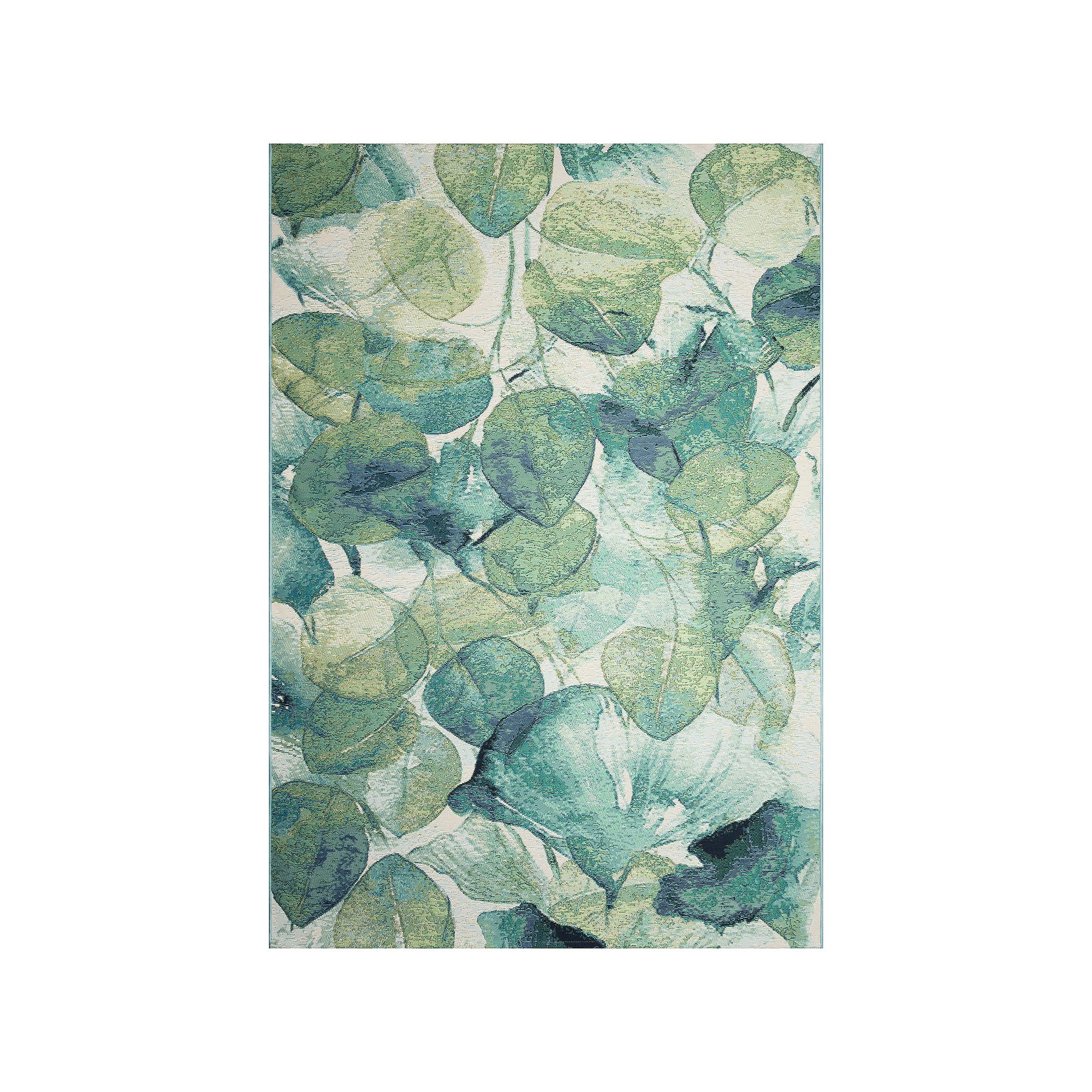 Liora Manne Marina Lotus Indoor Outdoor Area Rug, Green