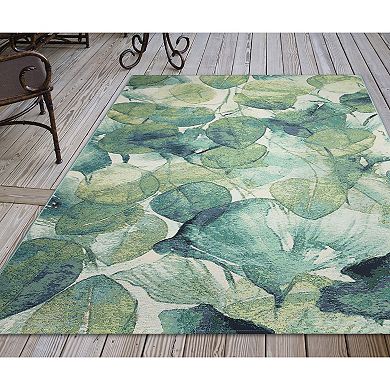 Liora Manne Marina Lotus Indoor Outdoor Area Rug