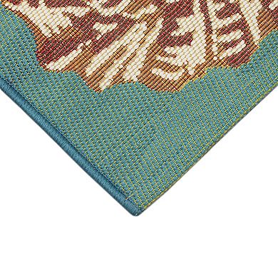 Liora Manne Marina Starfish Song Indoor Outdoor Area Rug