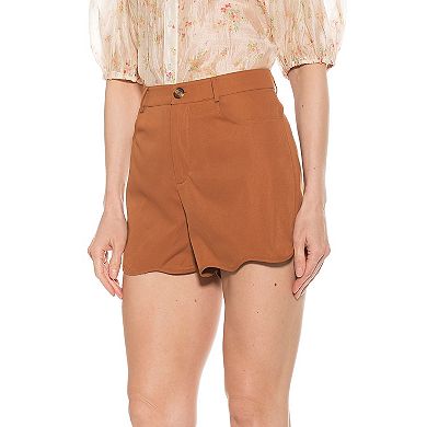 Women's ALEXIA ADMOR Alice Scalloped Shorts