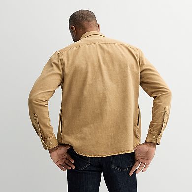 Men's Sonoma Goods For Life® Garment Dyed Overshirt