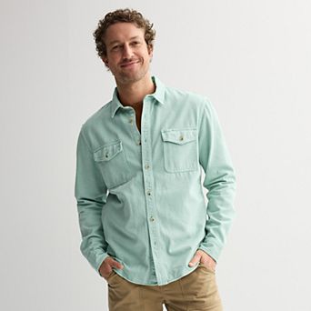 Men's Sonoma Goods For Life® Garment Dyed Overshirt