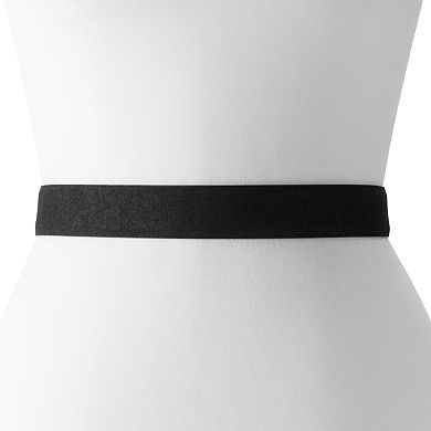 Women's Nine West Triple Metal Loop Harness Pant Belt