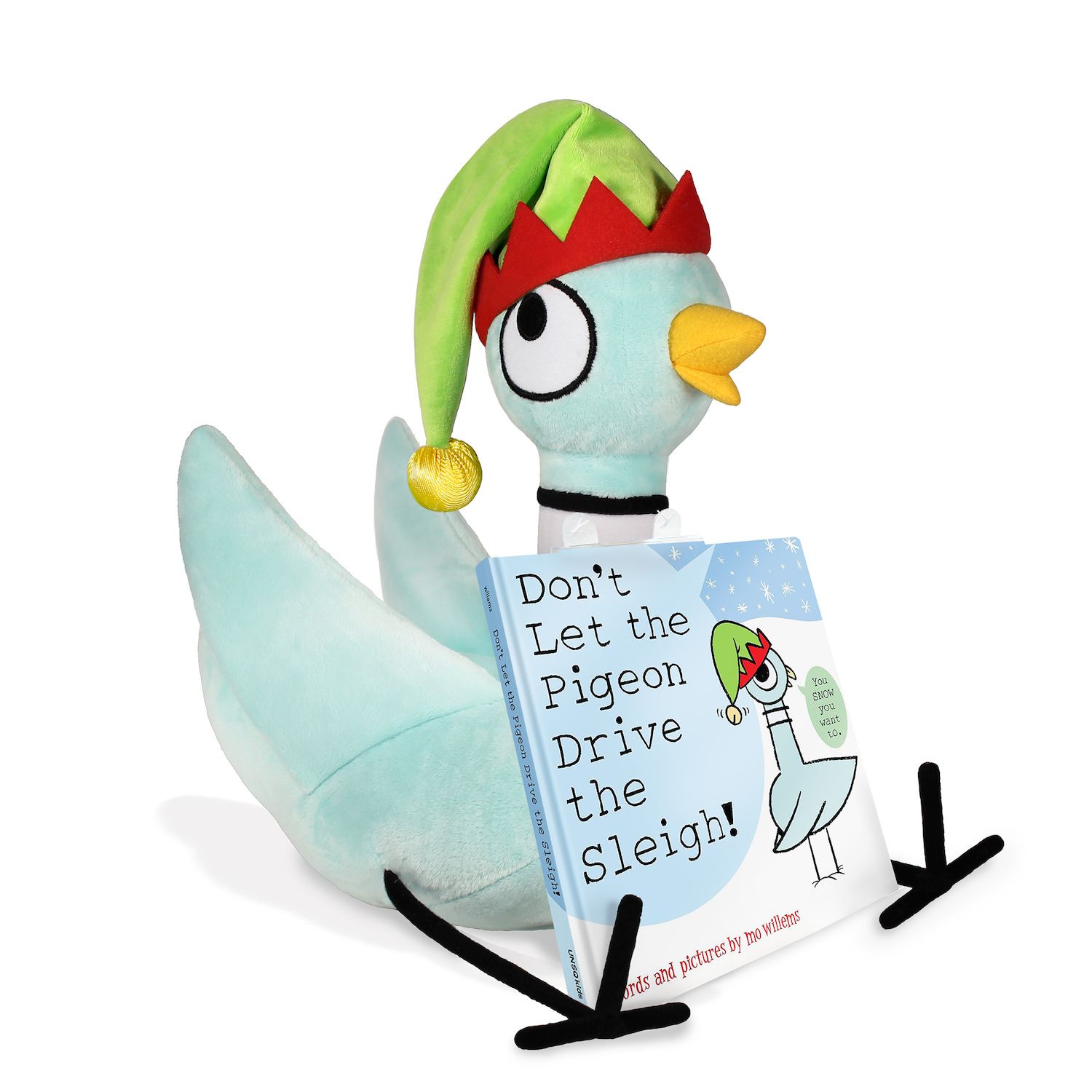 Детские мягкие игрушки Kohl’s Cares Holiday Pigeon Plush Toy and Book Bundle