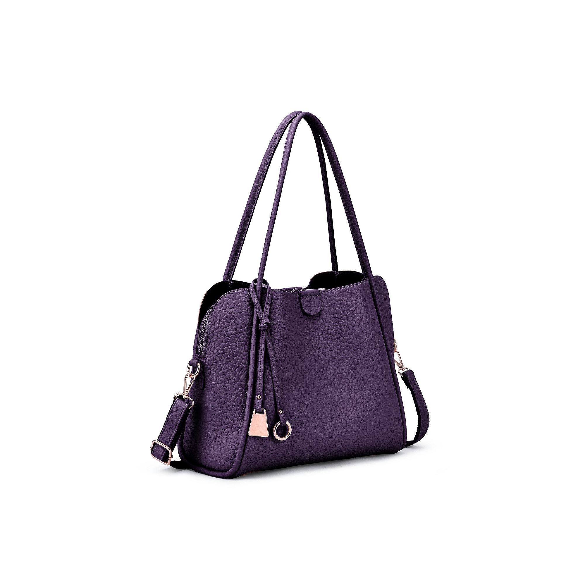 Mellow World Sandi 3-Compartment Shoulder Bag, Brown