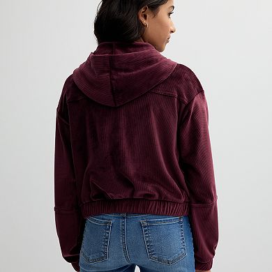 Girls 6-20 SO® Cozy Cord Bomber Jacket in Regular & Plus Size