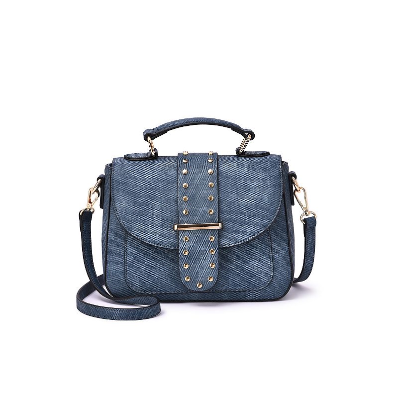 Mellow World Emmie Denim Washed Crossbody Bag, Blue
