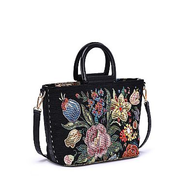 Mellow World Daphne Hand-Beaded Crossbody Bag