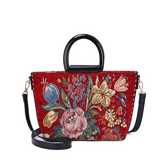 Mellow World Daphne Hand-Beaded Crossbody Bag