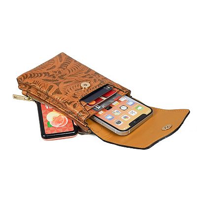 Mellow World Ruby Cellphone Holder Bag Cognac