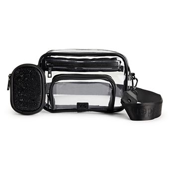 madden girl Clear Crossbody Camera Bag