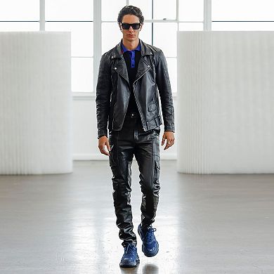 Men's Classic Biker Jacket