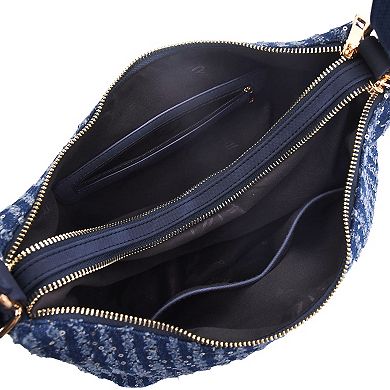 Mellow World Alvin Dual Compartment Convertible Shoulder Bag Backpack