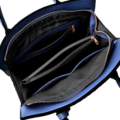 Mellow World Virginia Ostrich Pattern Satchel Bag