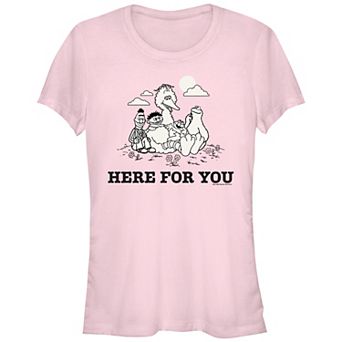 Juniors' Sesame Street Here For You Graphic Tee