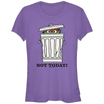 Juniors' Sesame Street Oscar Not Today! Graphic Tee