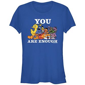 Juniors' Sesame Street You Are Enough Graphic Tee