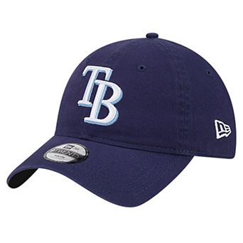 Youth New Era Navy Tampa Bay Rays Team Color 9TWENTY Adjustable Hat