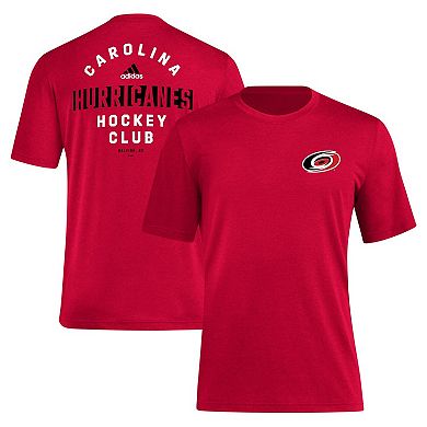 Men's adidas Red Carolina Hurricanes Blend T-Shirt