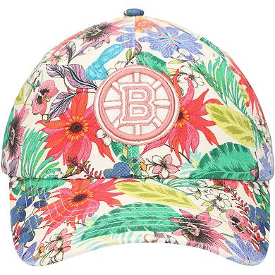 Women's '47 Cream Boston Bruins Pollinator Clean Up Adjustable Hat