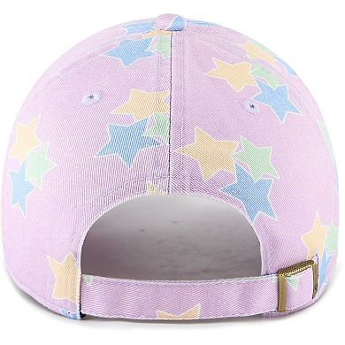 Girls '47 Lavender Boston Red Sox Star Bright Clean Up Adjustable Hat