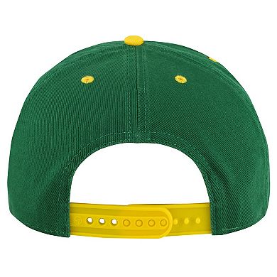 Men's '47 Kelly Green Oakland Athletics Double Headed Baseline Hitch Adjustable Hat