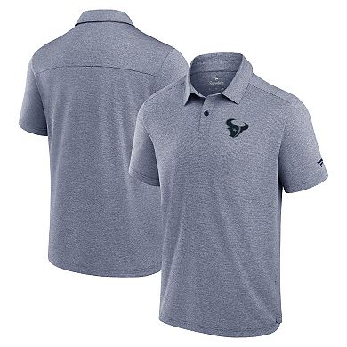 Men's Fanatics Signature Navy Houston Texans Front Office Tech Polo Shirt