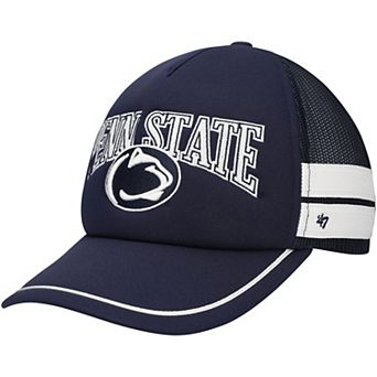 Men's '47 Navy Penn State Nittany Lions Sideband Trucker Adjustable Hat