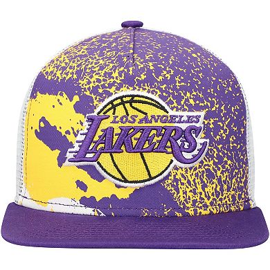 Youth New Era Purple Los Angeles Lakers Court Sport 9FIFTY Snapback Hat