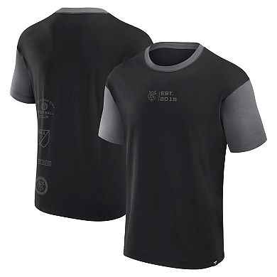 Men's Fanatics Branded Black New York City FC Recovery T-Shirt