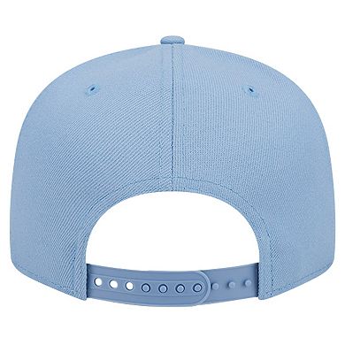 Men's New Era Light Blue Memphis Grizzlies Evergreen Script Side Patch 9FIFTY Snapback Hat