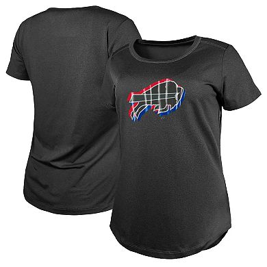 Women's New Era  Charcoal Buffalo Bills 2024 NFL Draft T-Shirt