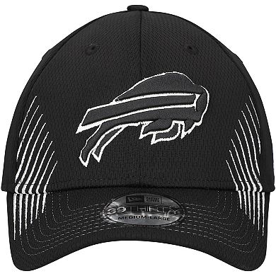 Men's New Era Black Buffalo Bills Active 39THIRTY Flex Hat