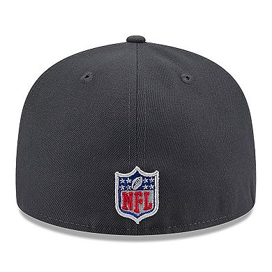 Men's New Era  Graphite New York Giants Official 2024 NFL Draft On Stage 59FIFTY Fitted Hat