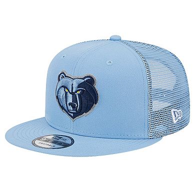 Men's New Era Light Blue Memphis Grizzlies Evergreen Meshback 9FIFTY Snapback Hat